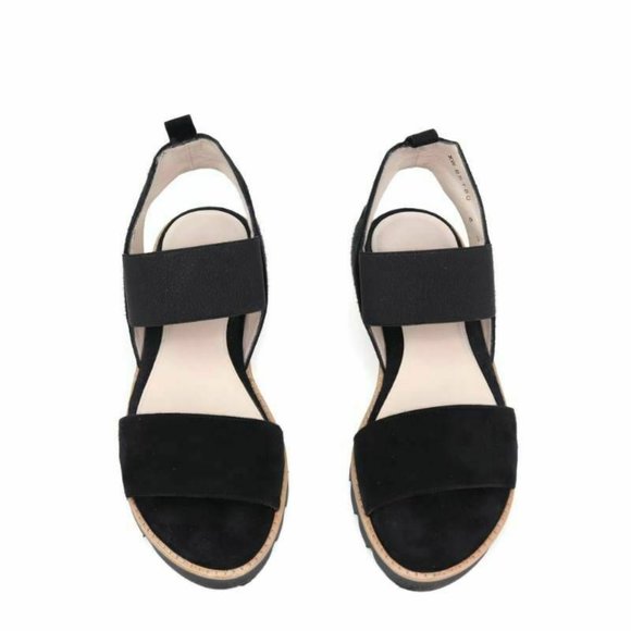 Stuart Weitzman Womens Topical Flat Sandals Black - Picture 2 of 10